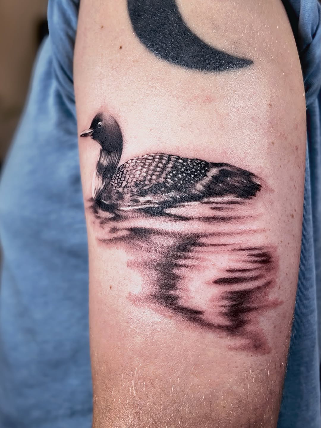 Tattoo by @junsinkmontreal โ realism, black_and_grey