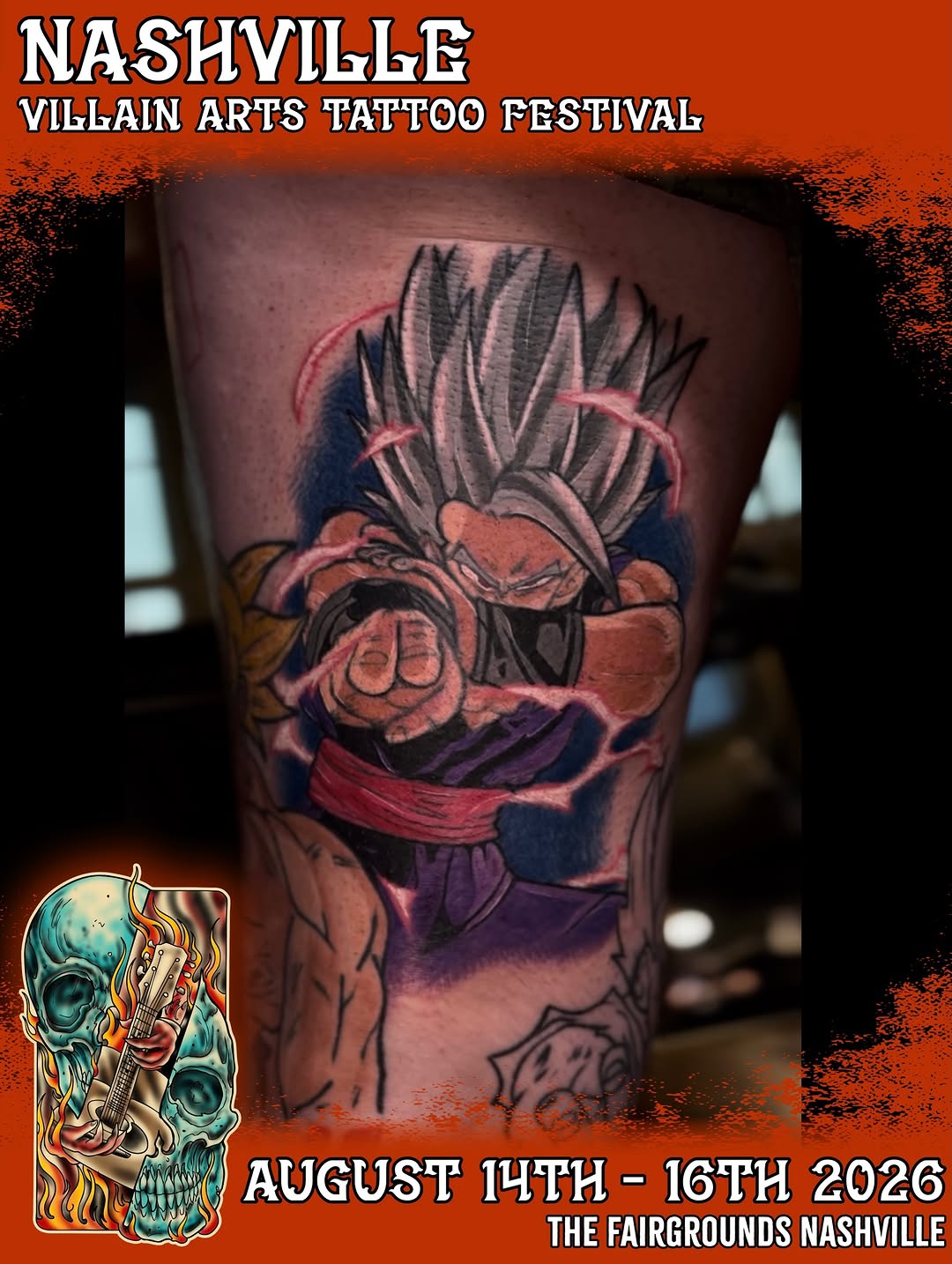 Tattoo by @tattooedbyjake — anime, realism