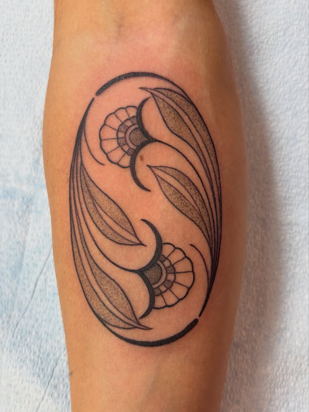 Tattoo by @manicpixietattoos — ornamental, fine_line