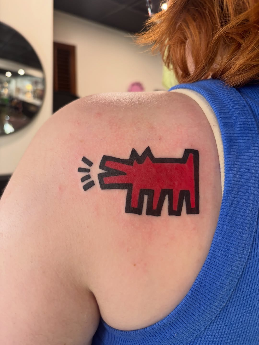Tattoo by @manicpixietattoos — blackwork, ignorant