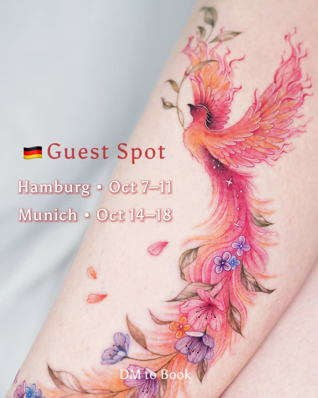 Tattoo by @siren_ink — watercolor, realism
