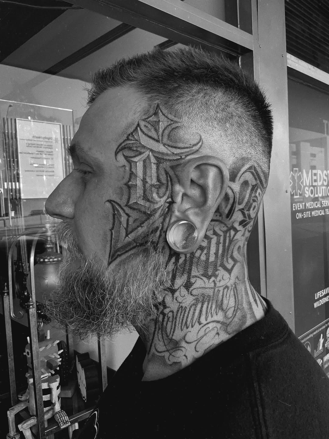 Tattoo by @paul_racks — lettering_script, chicano