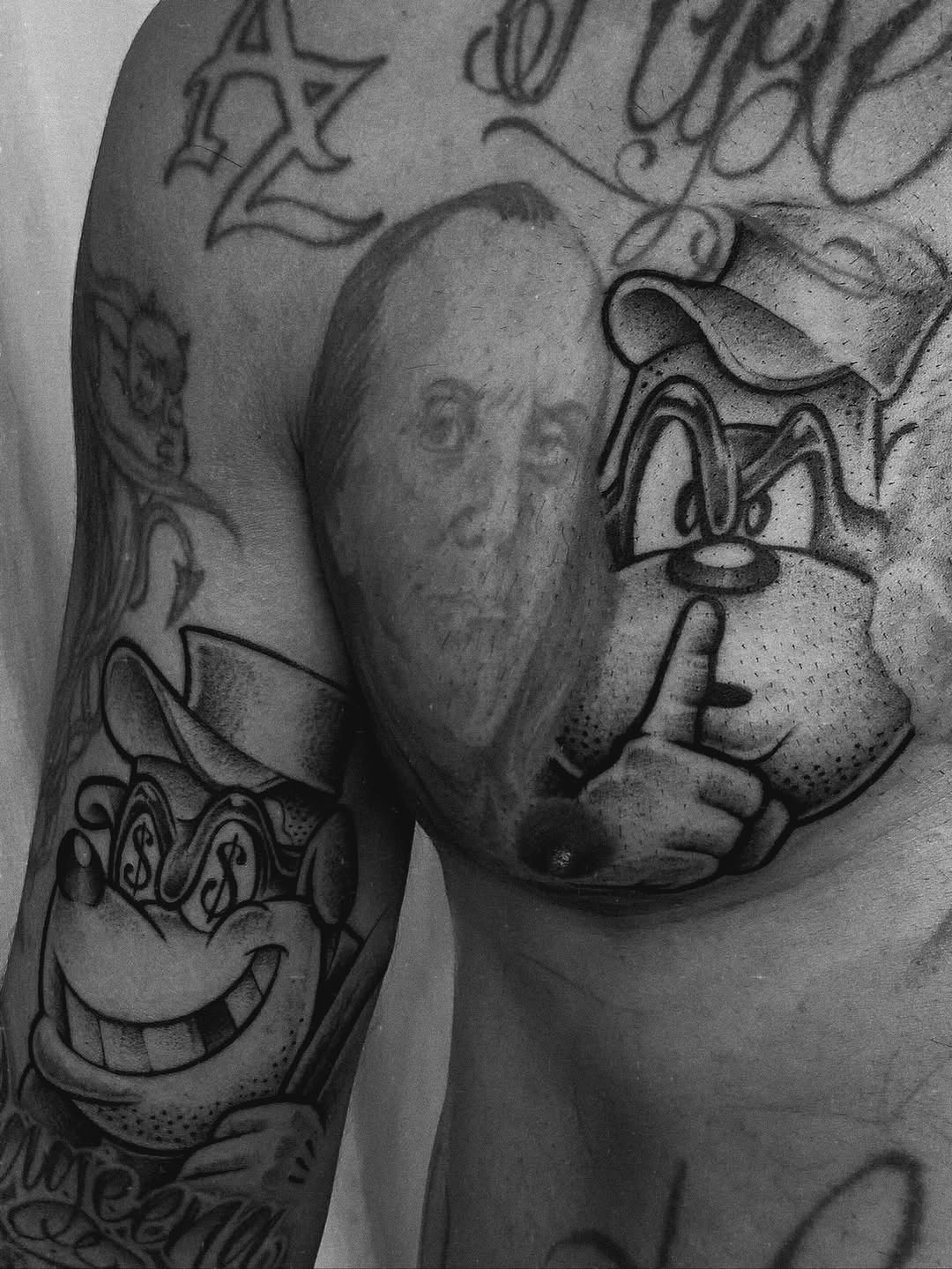 Tattoo by @paul_racks — black_and_grey, realism