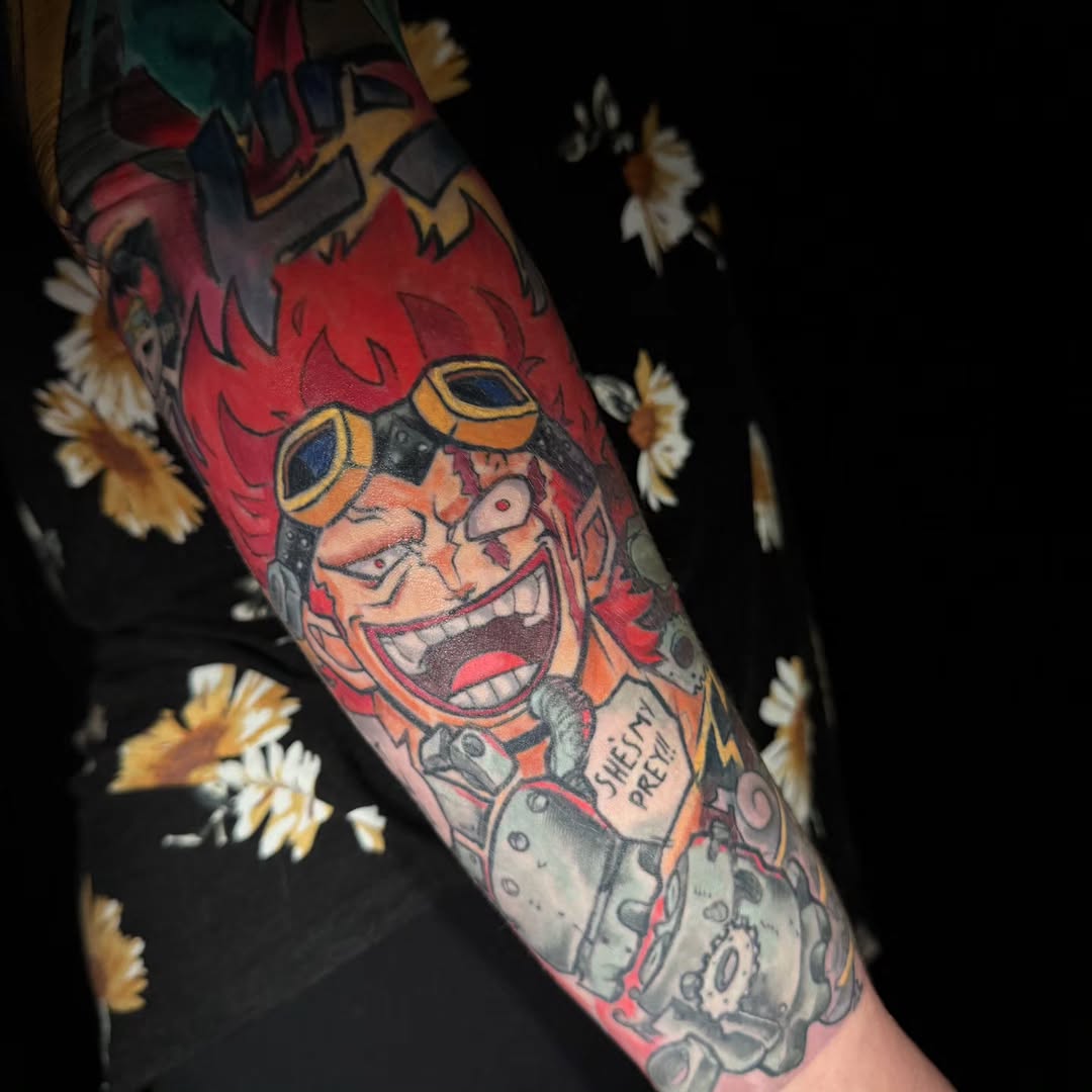 Tattoo by @tattoos.by.kd — anime, new_school