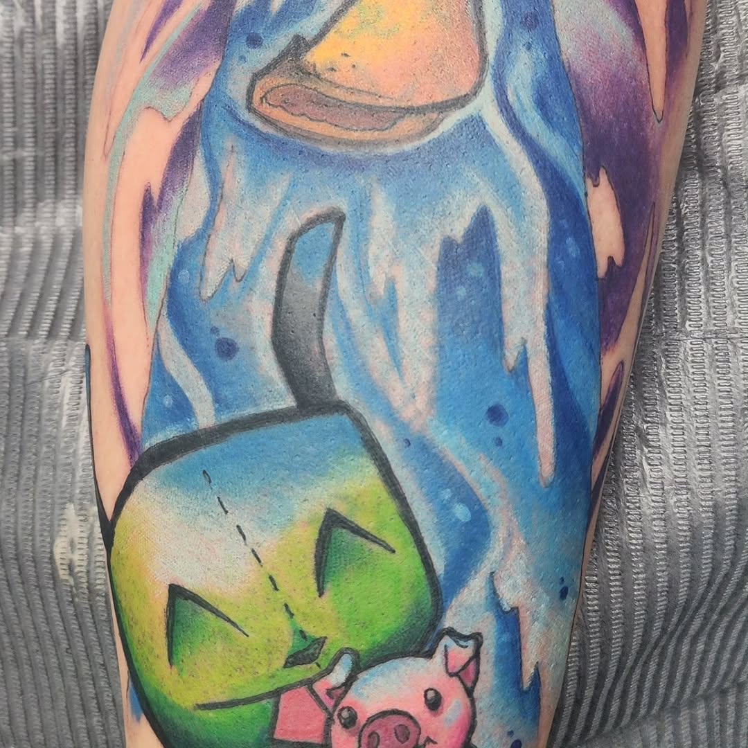Tattoo by @tattoos.by.kd — new_school, anime