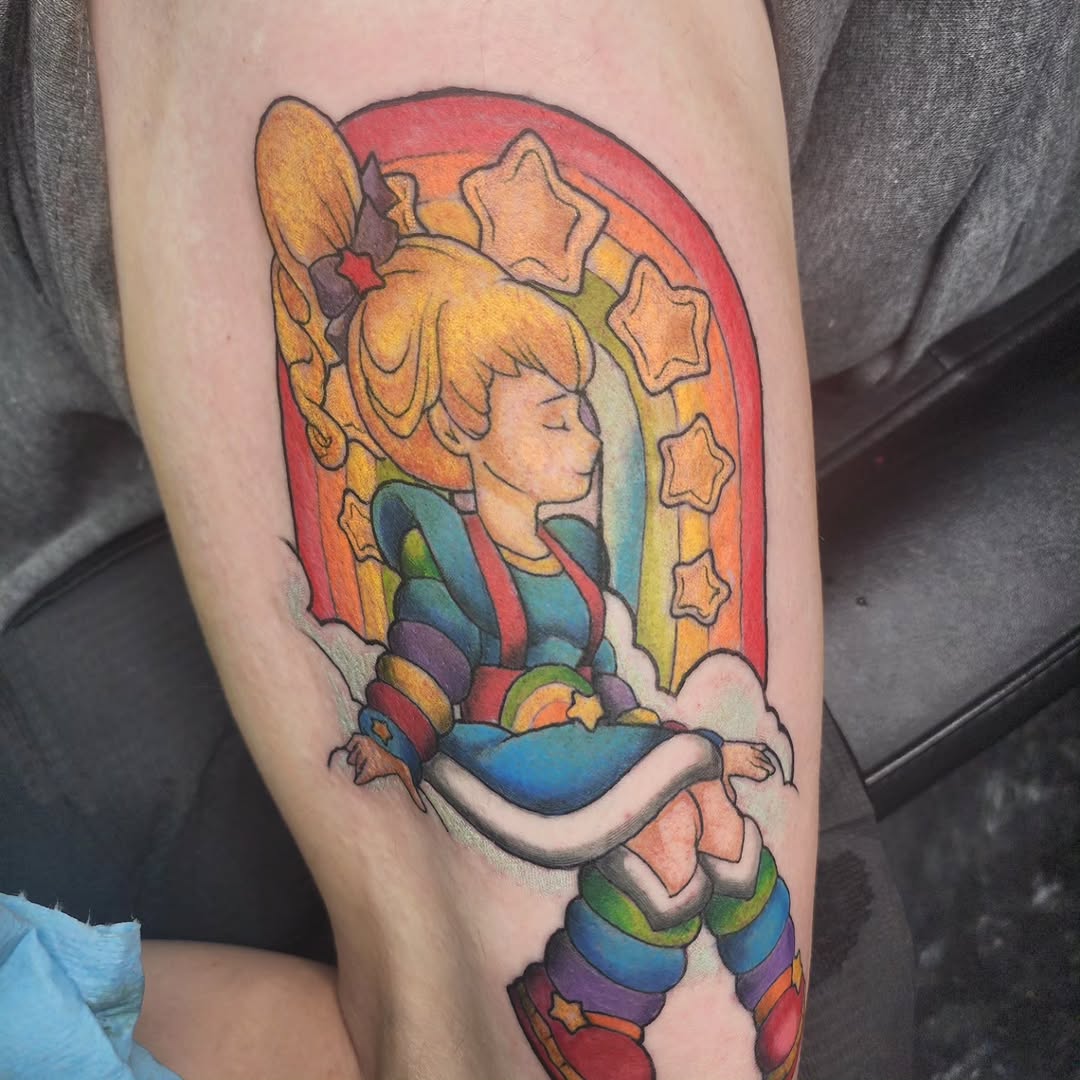 Tattoo by @tattoos.by.kd — new_school, anime