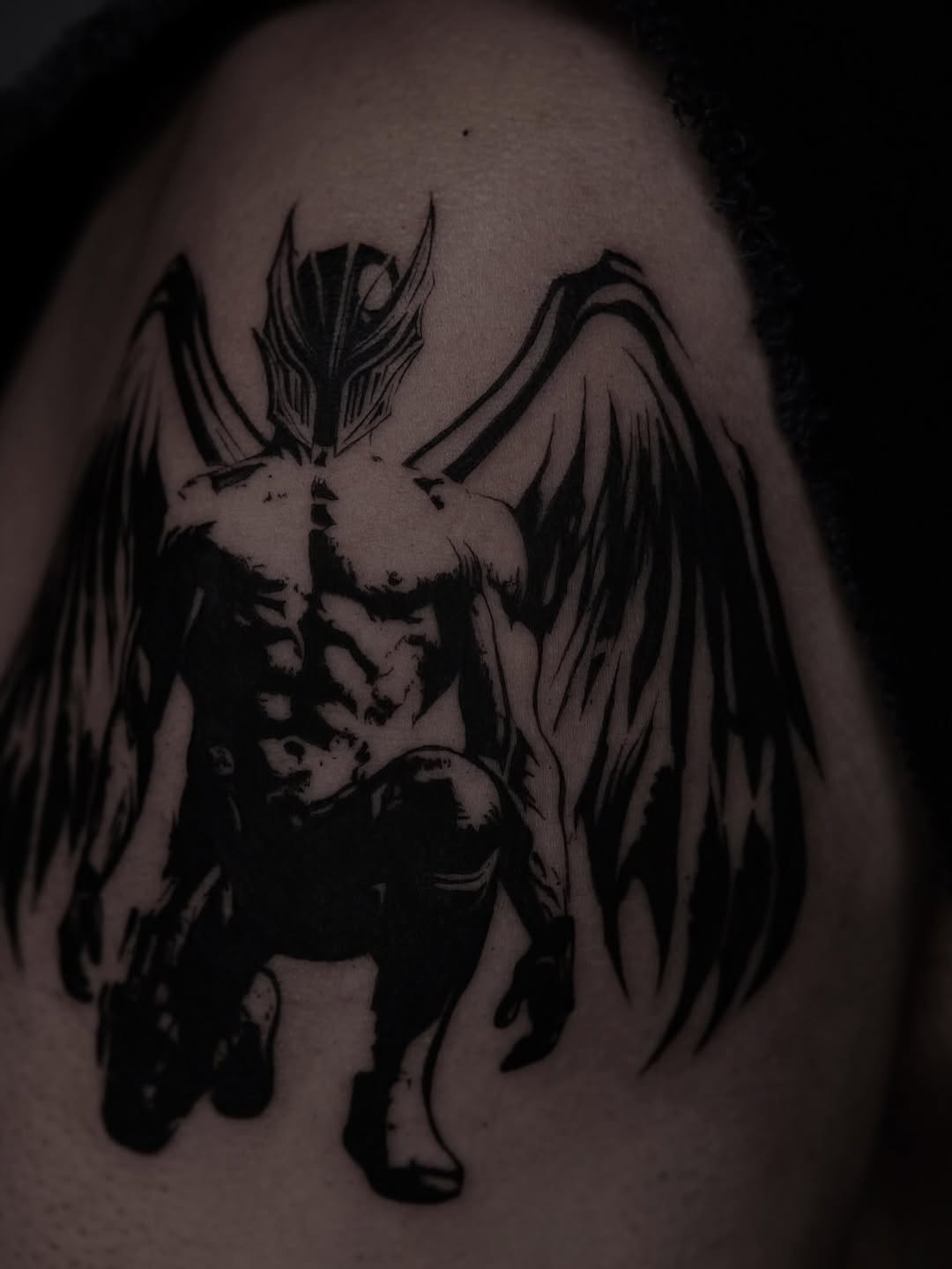 Tattoo by @grxytattoo — blackwork, dark_realism