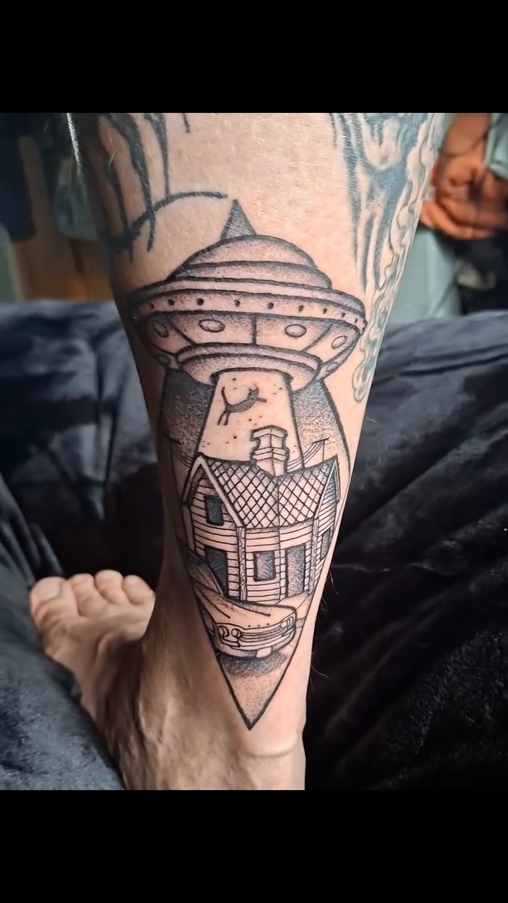 Tattoo by @gemthetattooedlady — black_and_grey, realism