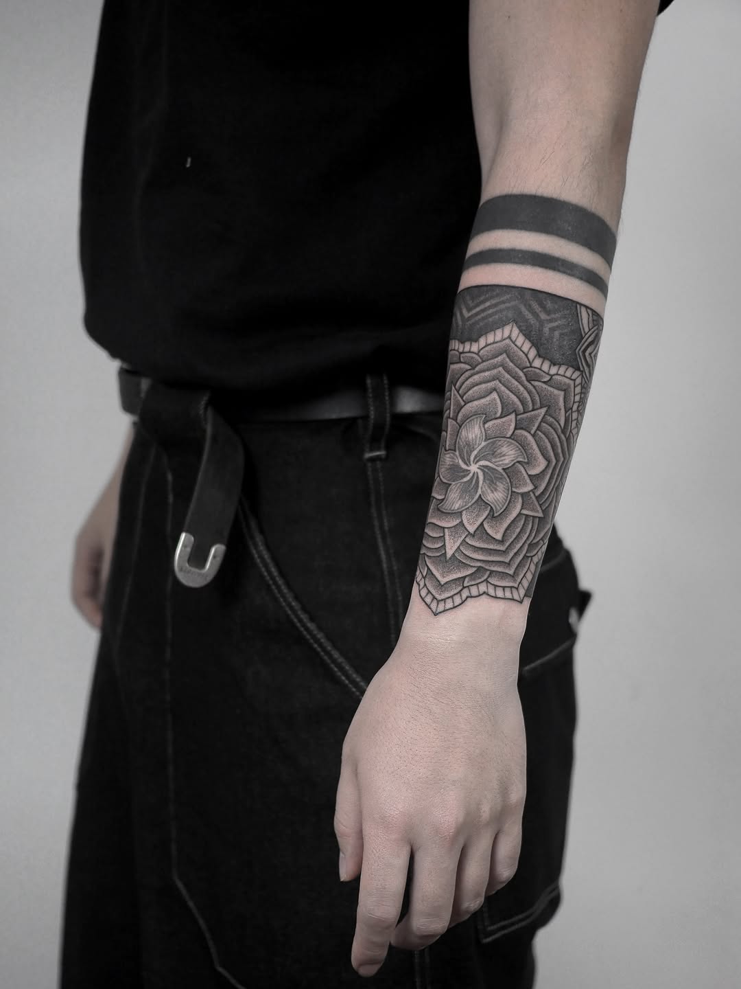 Tattoo by @jimmyyuen — geometric, dotwork
