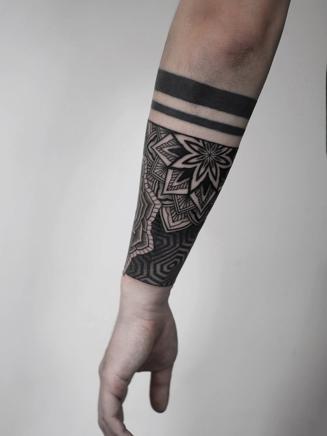 Tattoo by @jimmyyuen — geometric, dotwork
