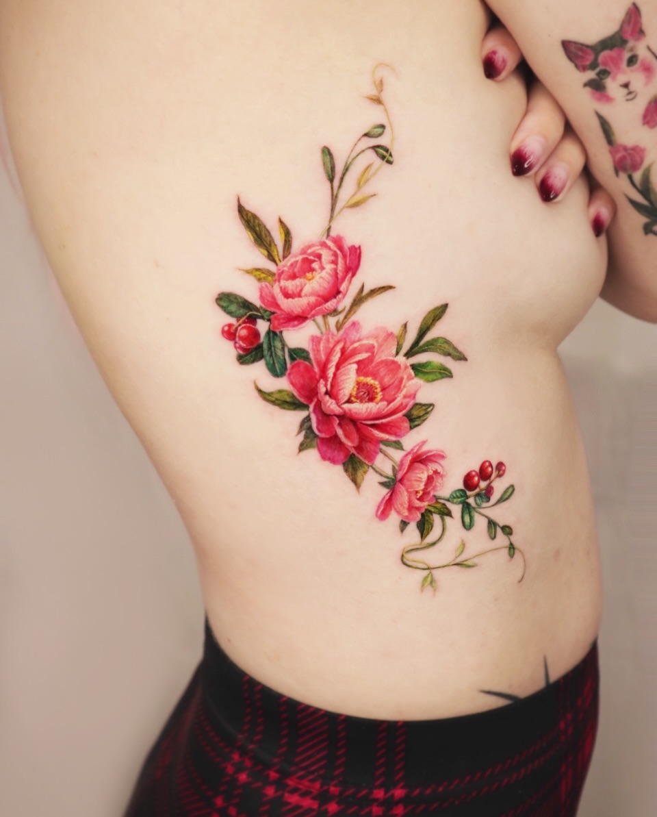 Tattoo by @miiu_tattoo — realism, watercolor