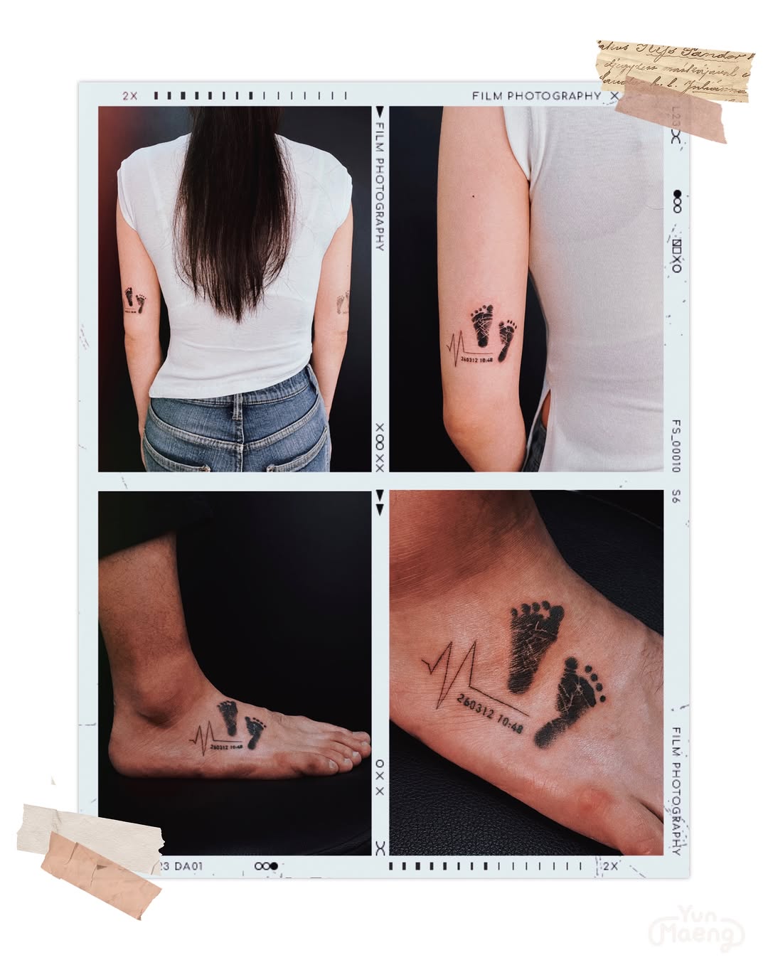 Tattoo by @yun.maeng_ttt — fine_line, lettering_script