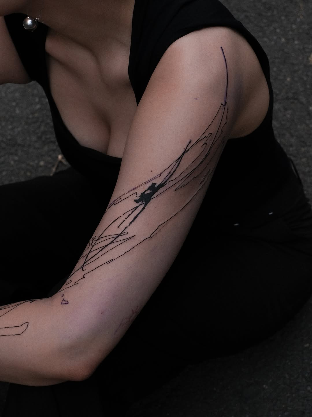 Tattoo by @tolstun.ink โ illustrative, blackwork