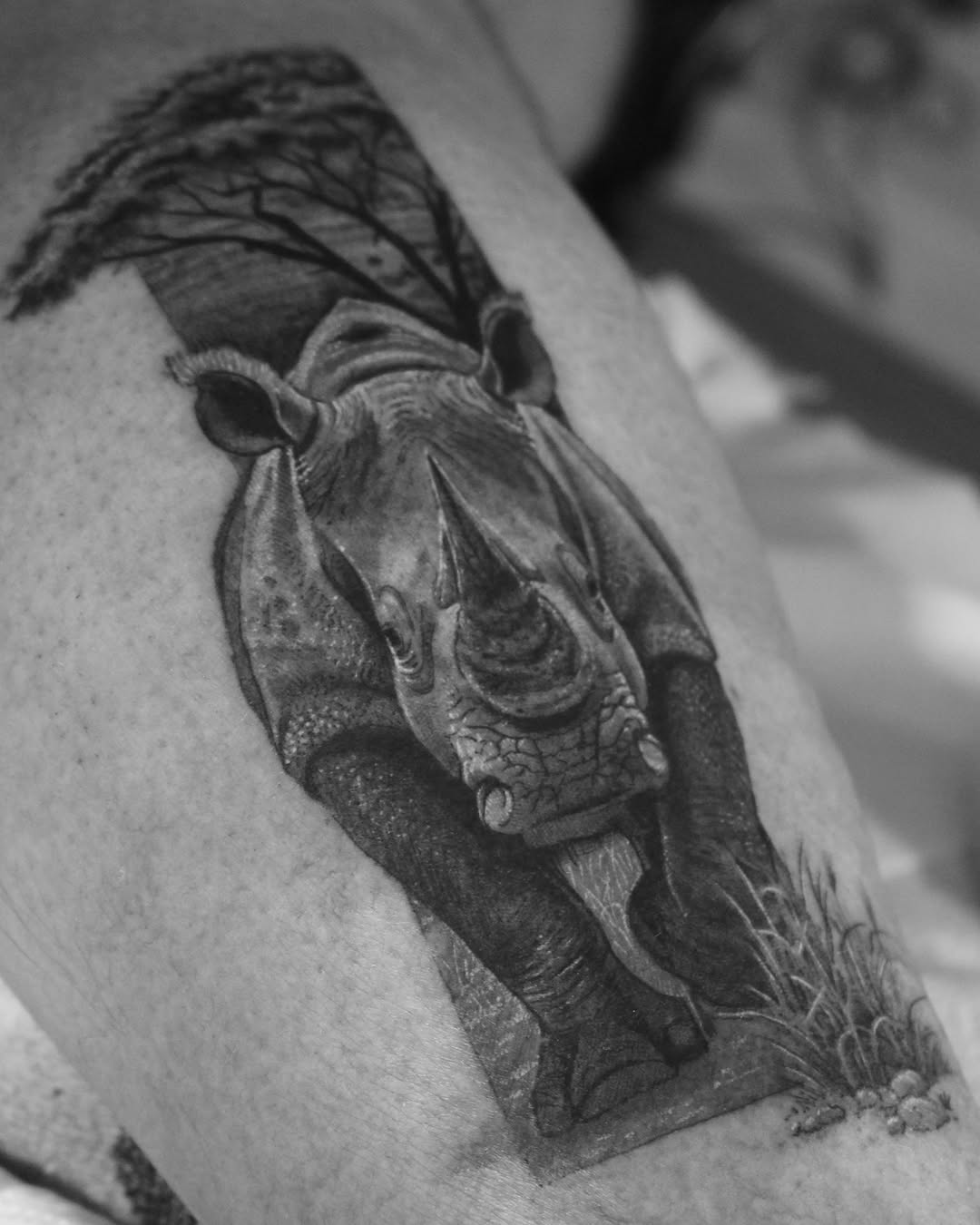 Tattoo by @em.isabella_ink โ realism, black_and_grey