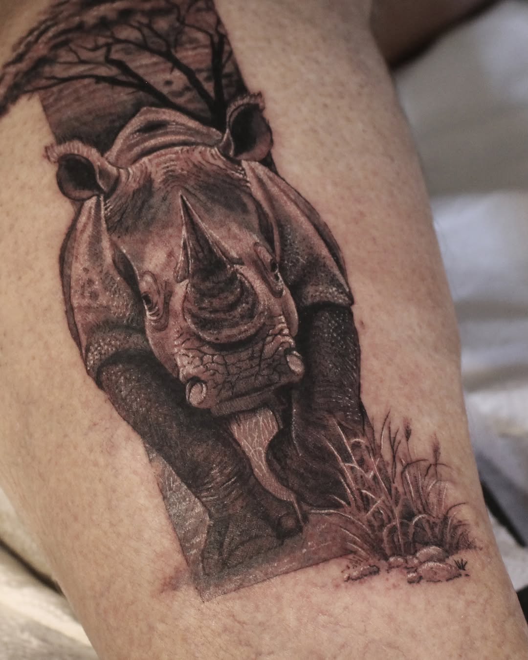 Tattoo by @em.isabella_ink โ realism, black_and_grey