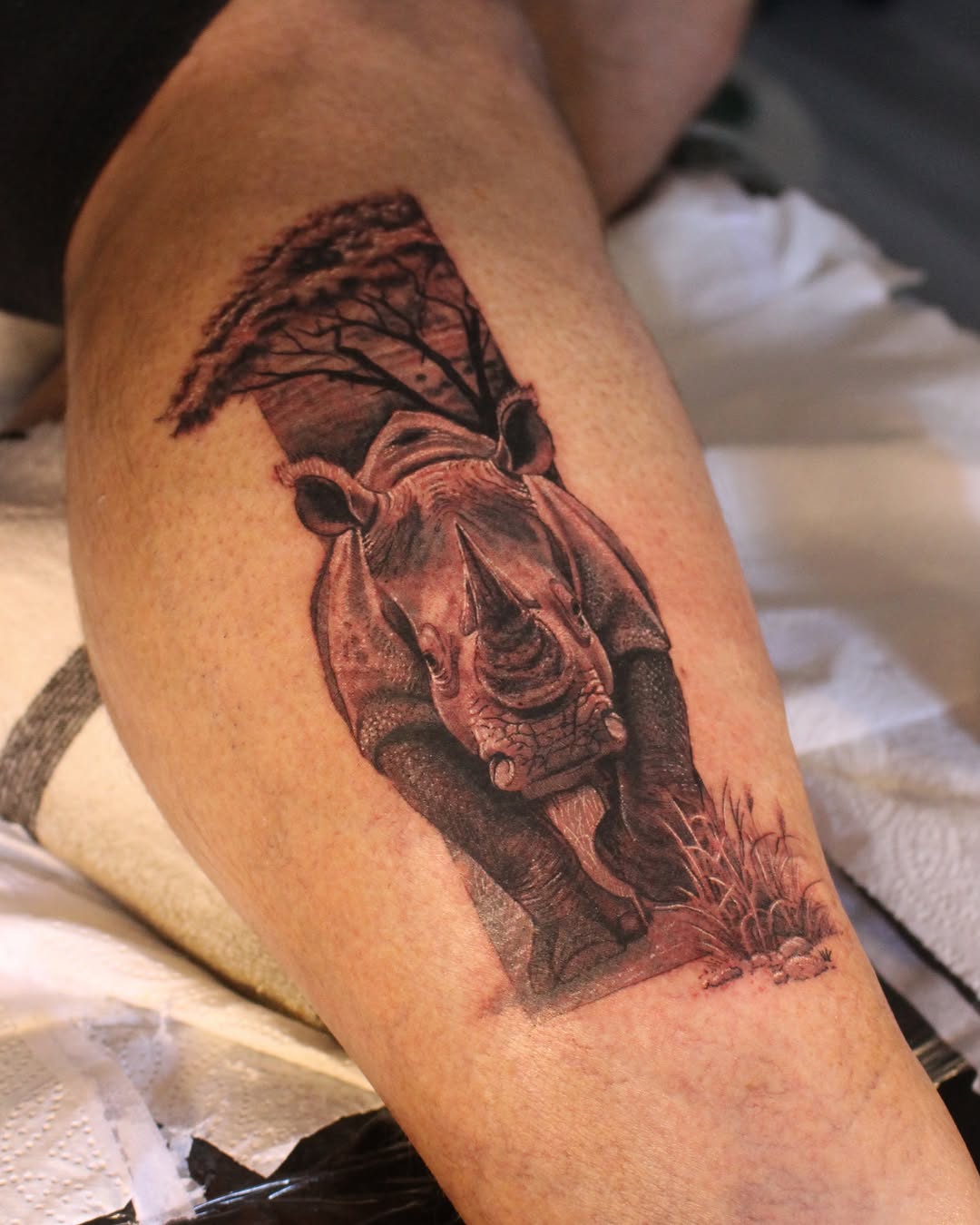 Tattoo by @em.isabella_ink โ realism, black_and_grey