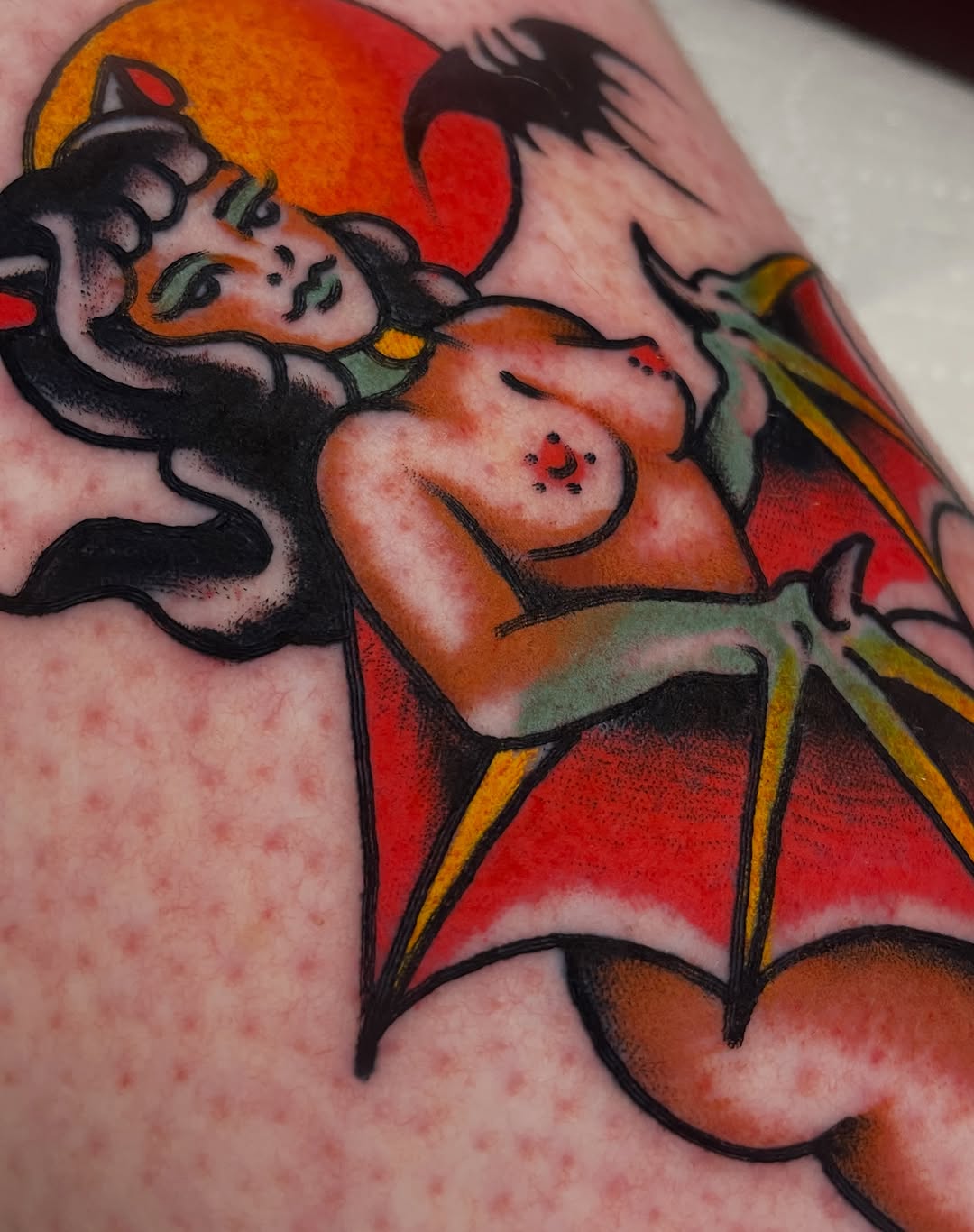Tattoo by @daveconleytattoo โ american_traditional, neo_traditional