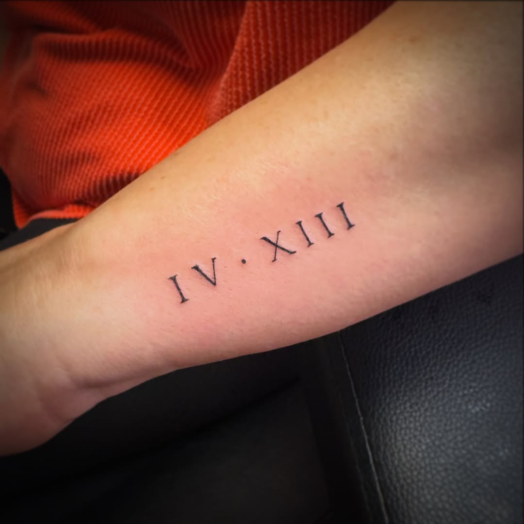 Tattoo by @evolveink.tattoos β lettering_script, fine_line