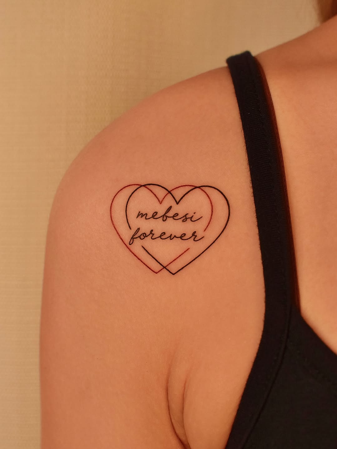 Tattoo by @tattooer_jina — fine_line, lettering_script