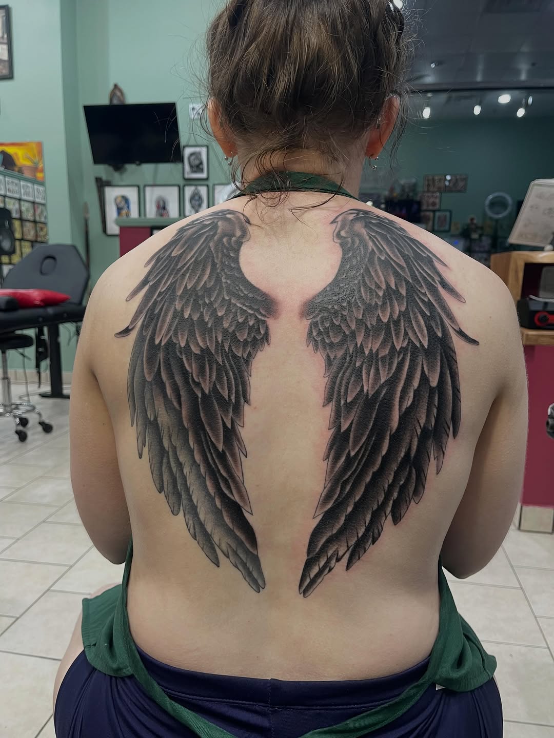 Tattoo by @therealdomgray — black_and_grey, realism