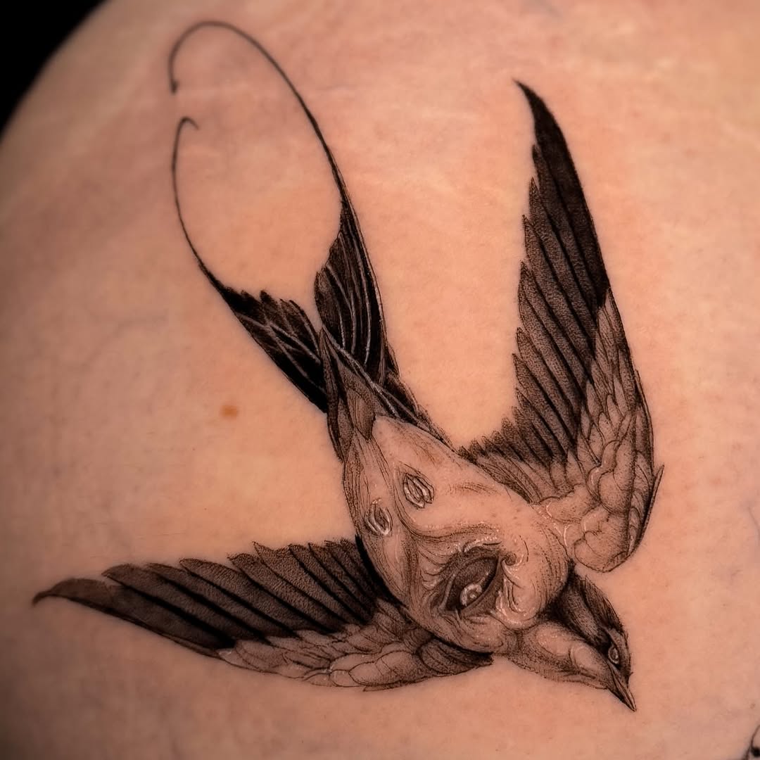 Tattoo by @memo.tattoo — black_and_grey, realism