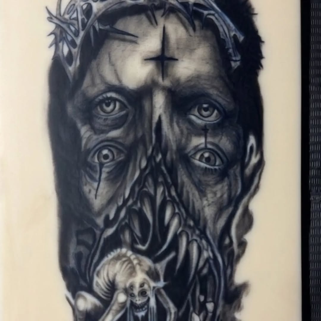 Tattoo by @tuszemdojebany — realism, dark_realism