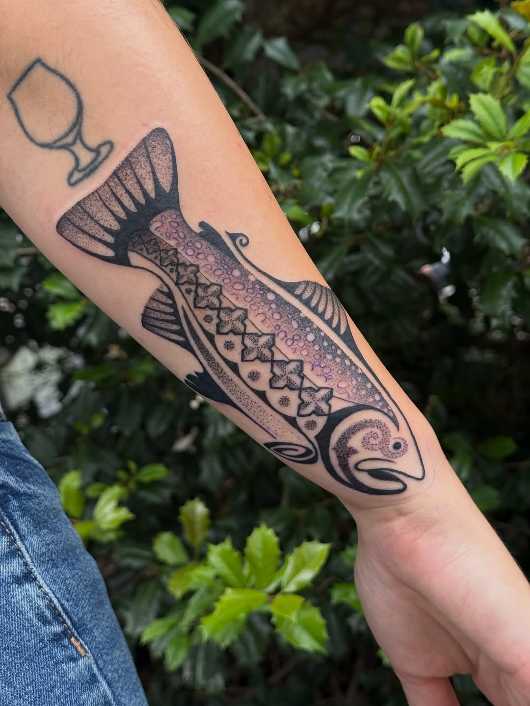 Tattoo by @london_on_the_tatts β dotwork, black_and_grey
