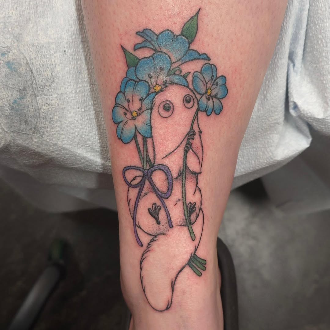 Tattoo by @littleshadowtattoos — anime, illustrative