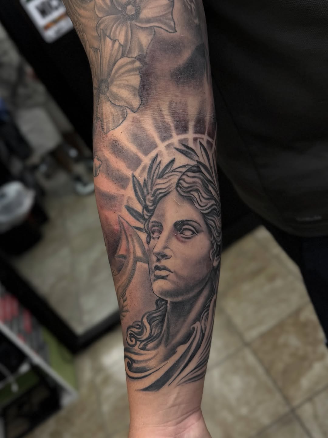 Tattoo by @ziptattoo β realism, black_and_grey