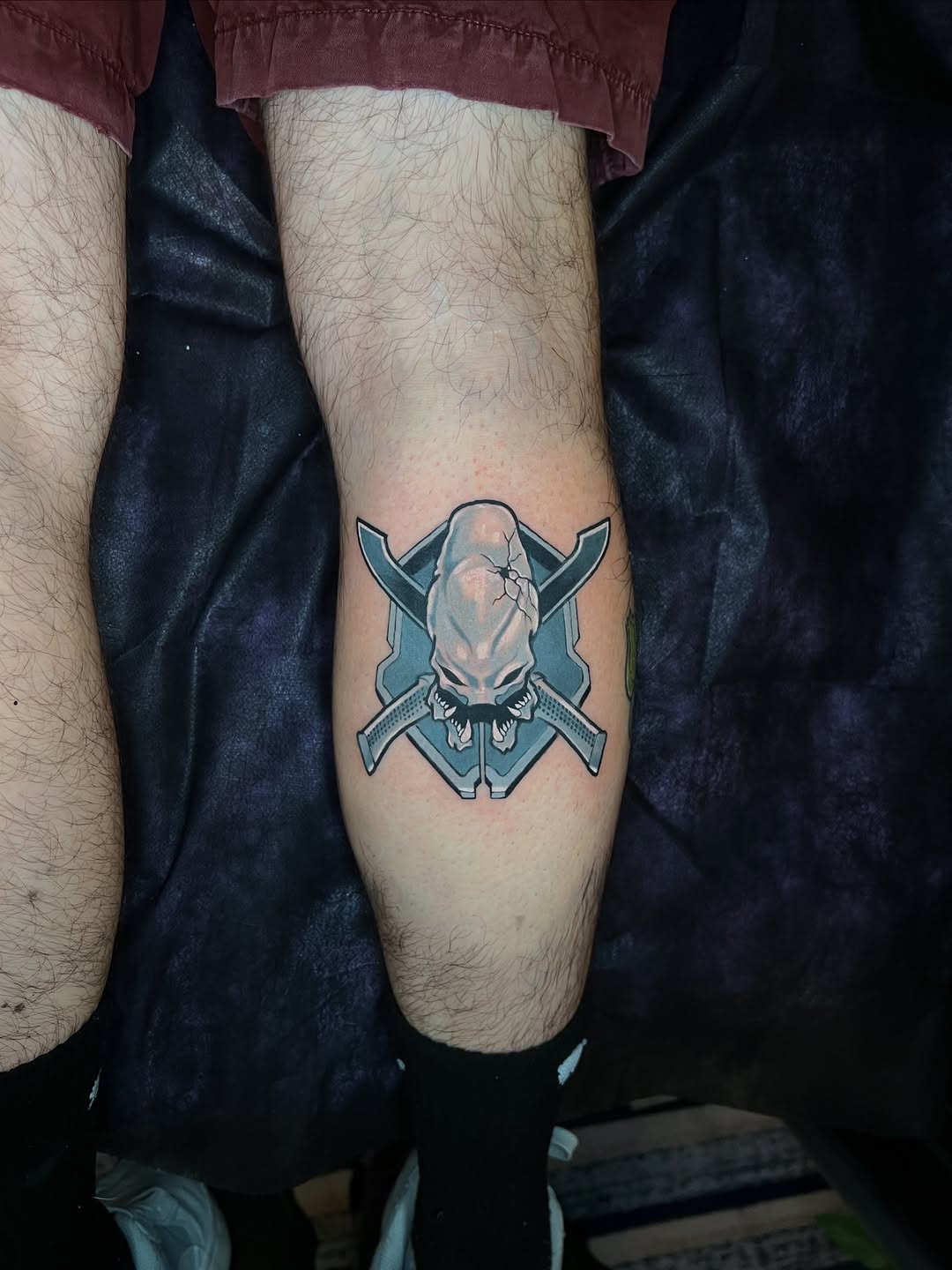 Tattoo by @gameboycolortattoos โ realism, black_and_grey