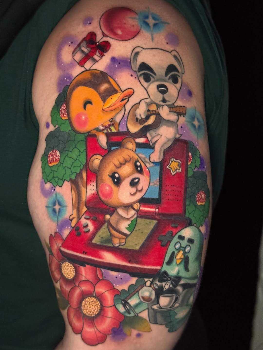 Tattoo by @kasey_may_tattoos — new_school, anime