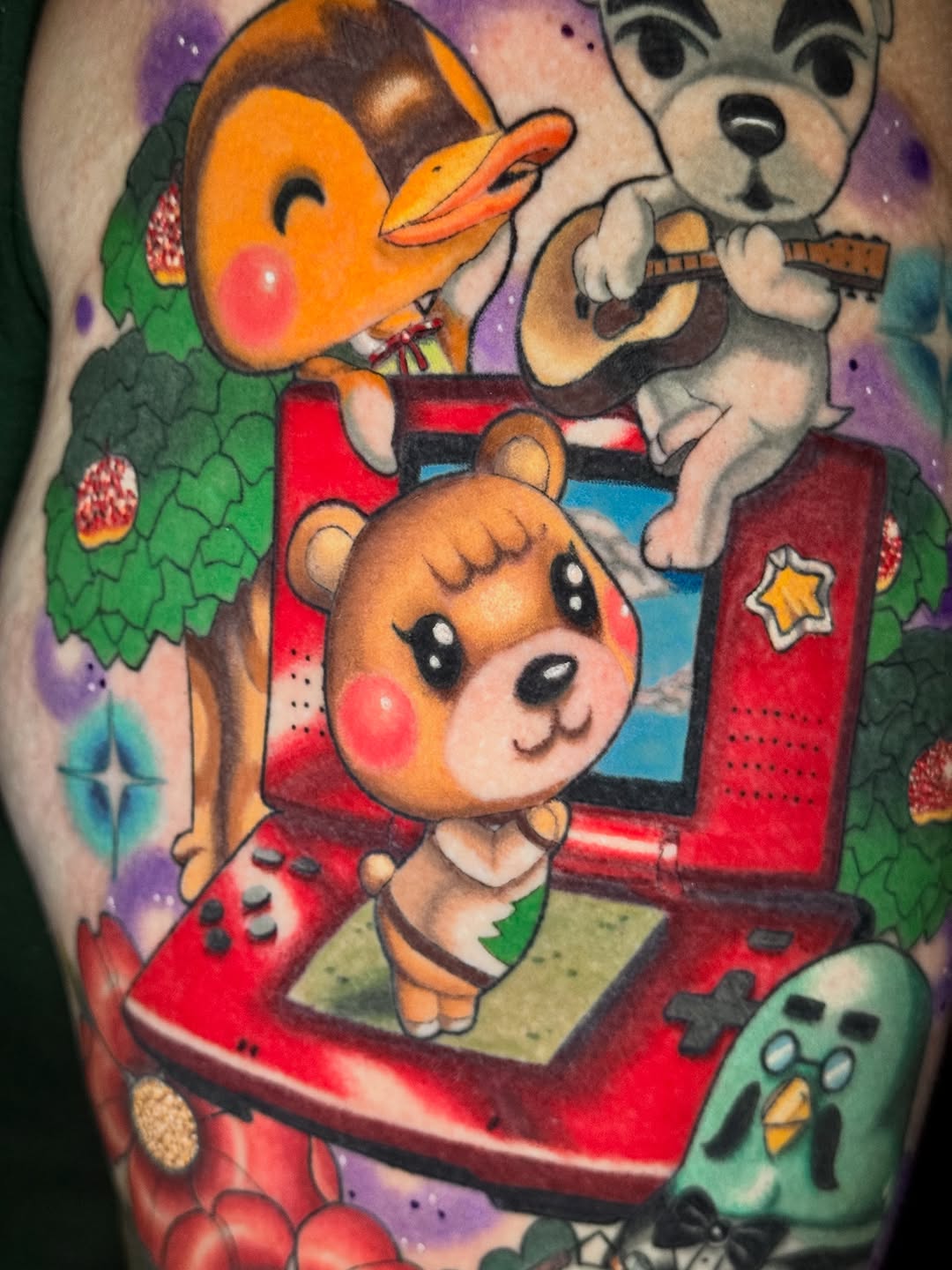Tattoo by @kasey_may_tattoos — new_school, anime