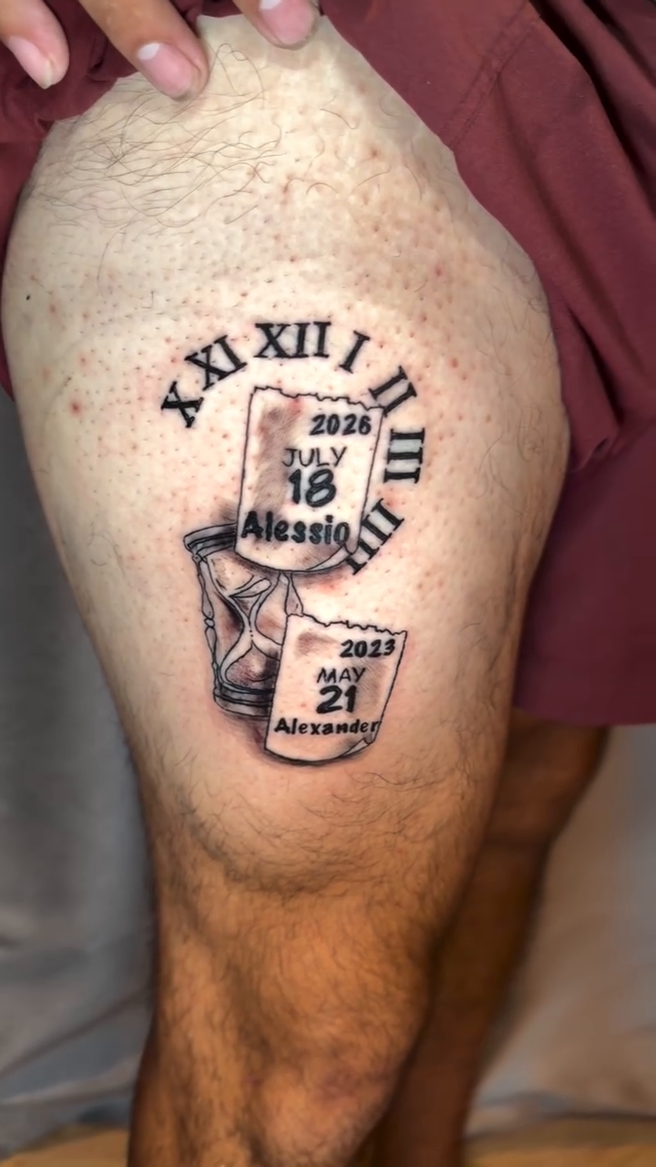 Tattoo by @tit_4_tatz — lettering_script, chicano