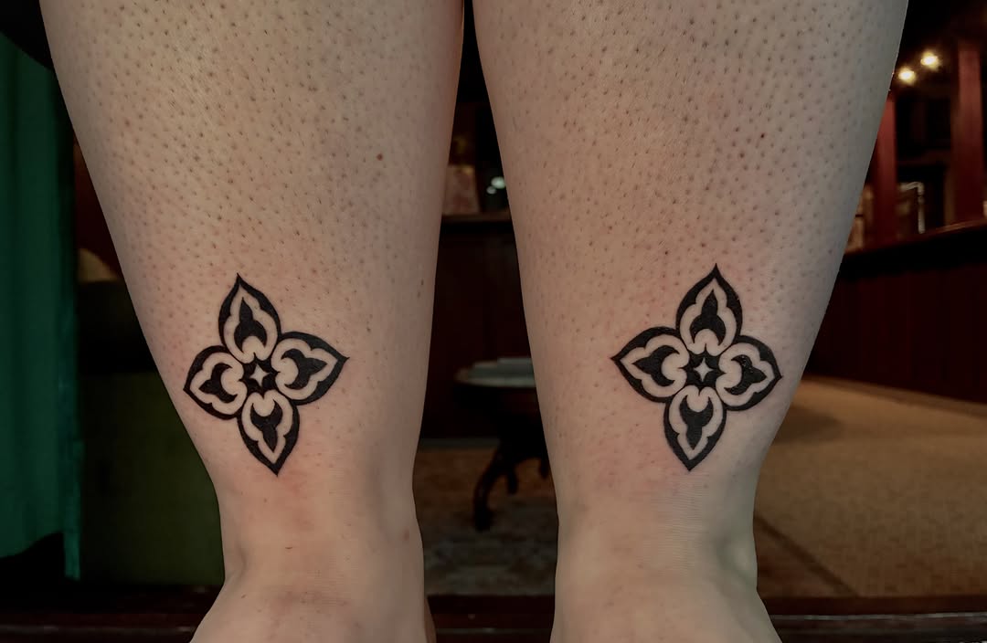 Tattoo by @themerriestofsummers β blackwork, ornamental