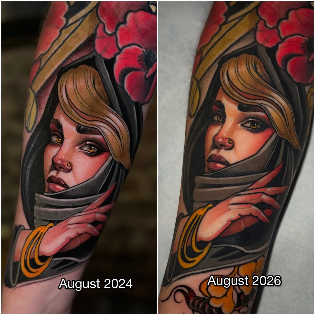 Tattoo by @matttruiano — neo_traditional, realism