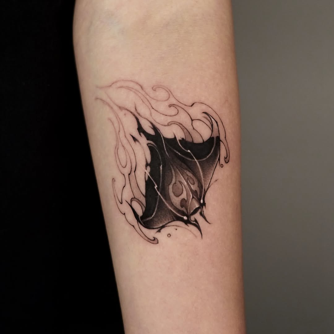Tattoo by @__1.0__ β black_and_grey, fine_line