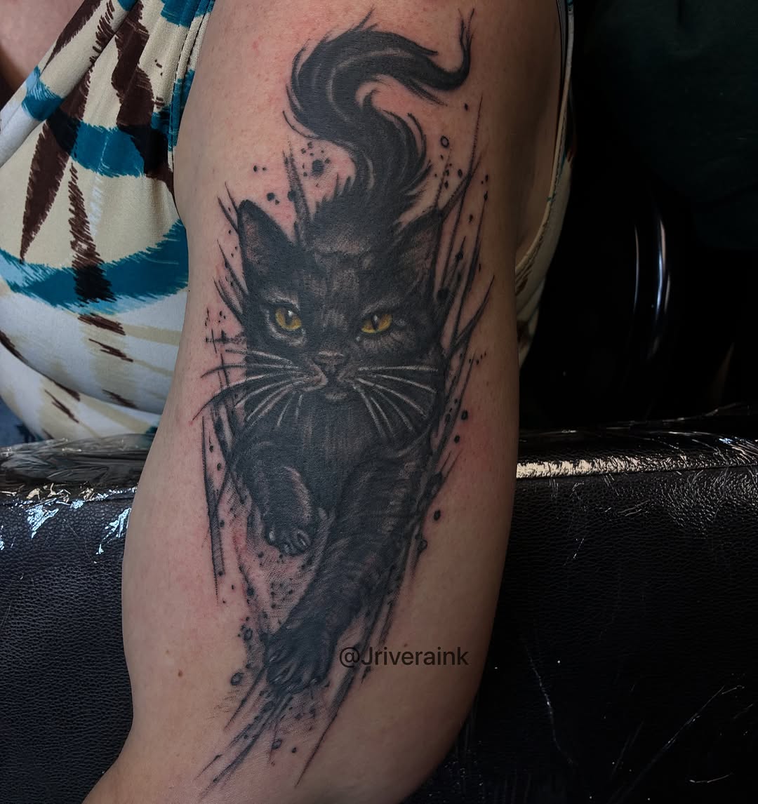 Tattoo by @artisanbodypiercingandtattoo — black_and_grey, realism
