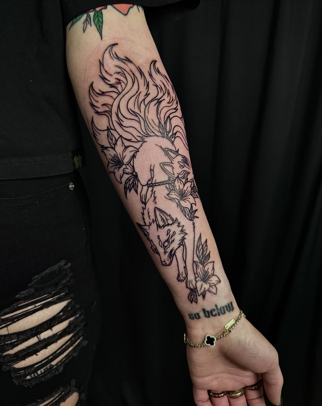 Tattoo by @inkdbybrit — fine_line, illustrative