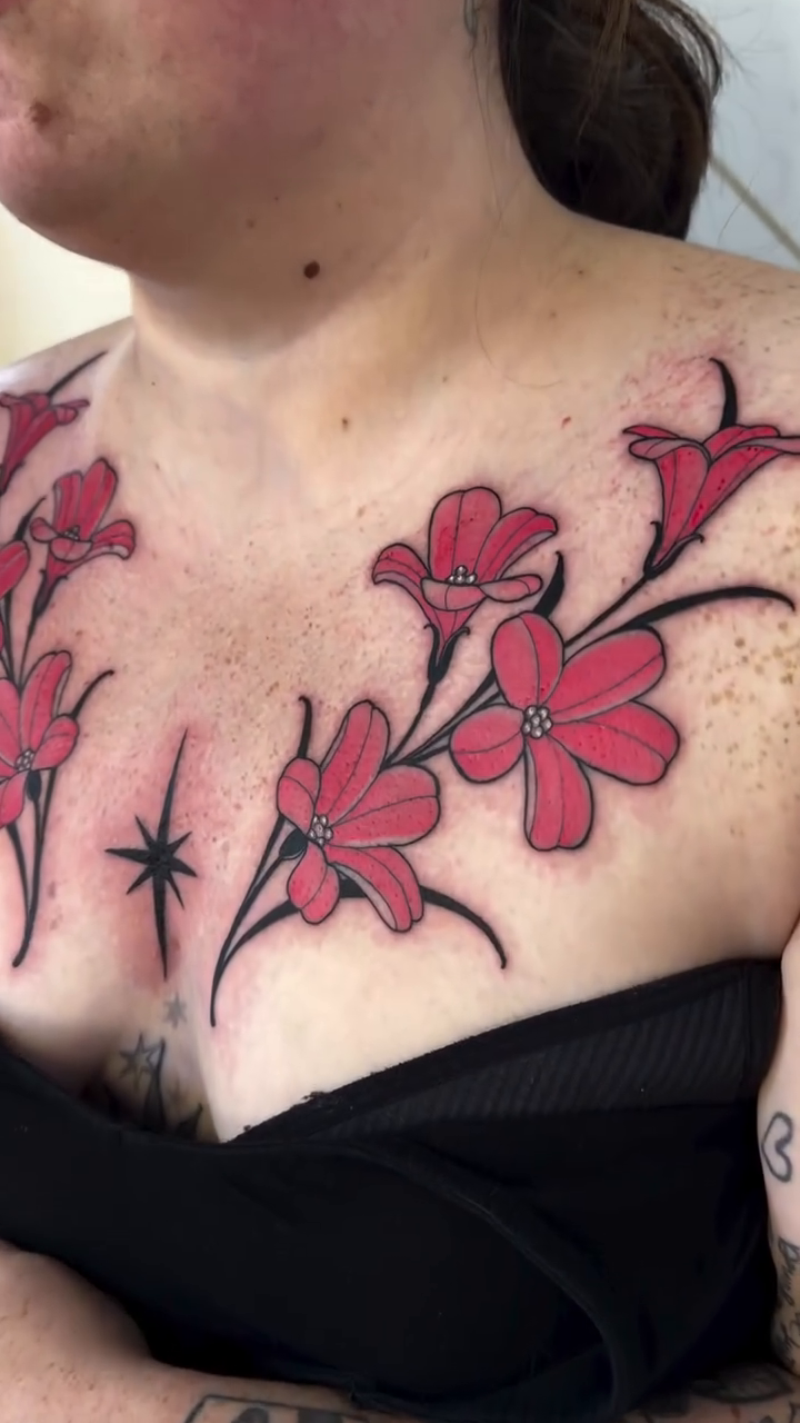 Tattoo by @hotmessnation — fine_line, black_and_grey