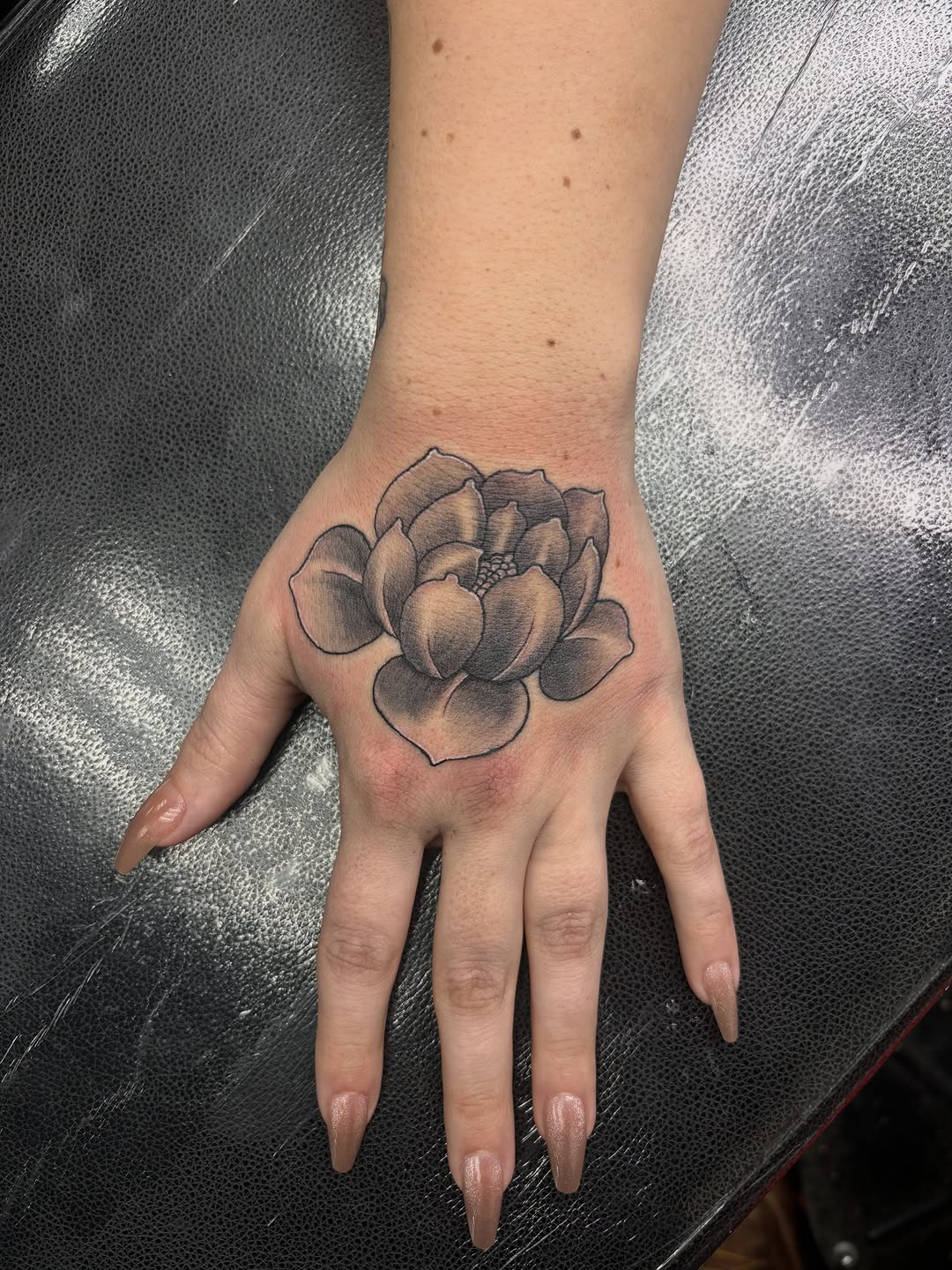 Tattoo by @tattoohaven_fxbg_va — black_and_grey, realism