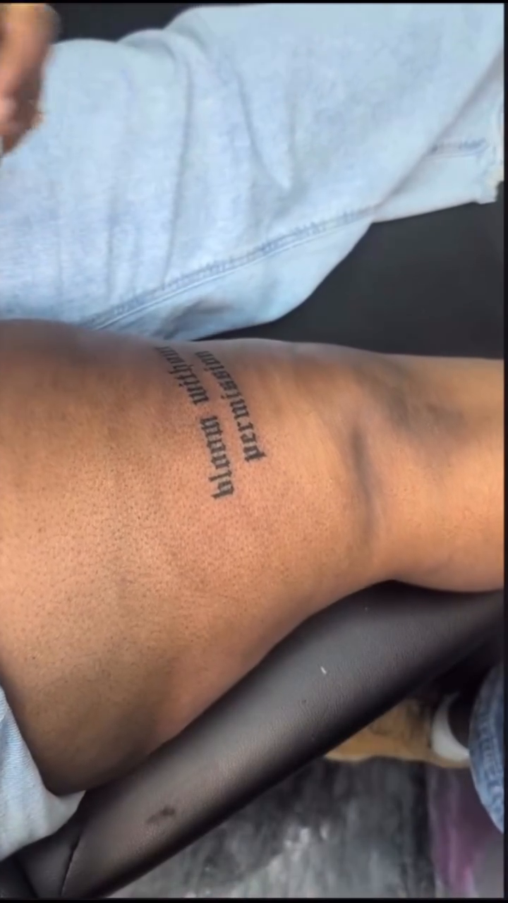 Tattoo by @inkbydonv — lettering_script