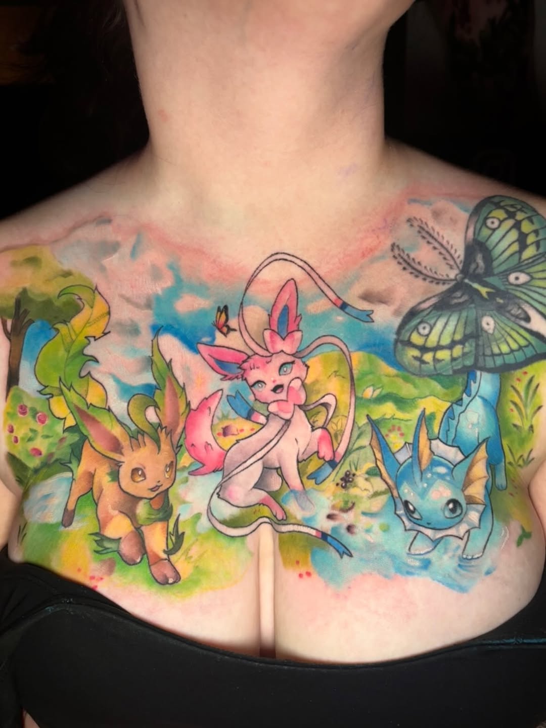 Tattoo by @dobbystattoos — new_school, anime
