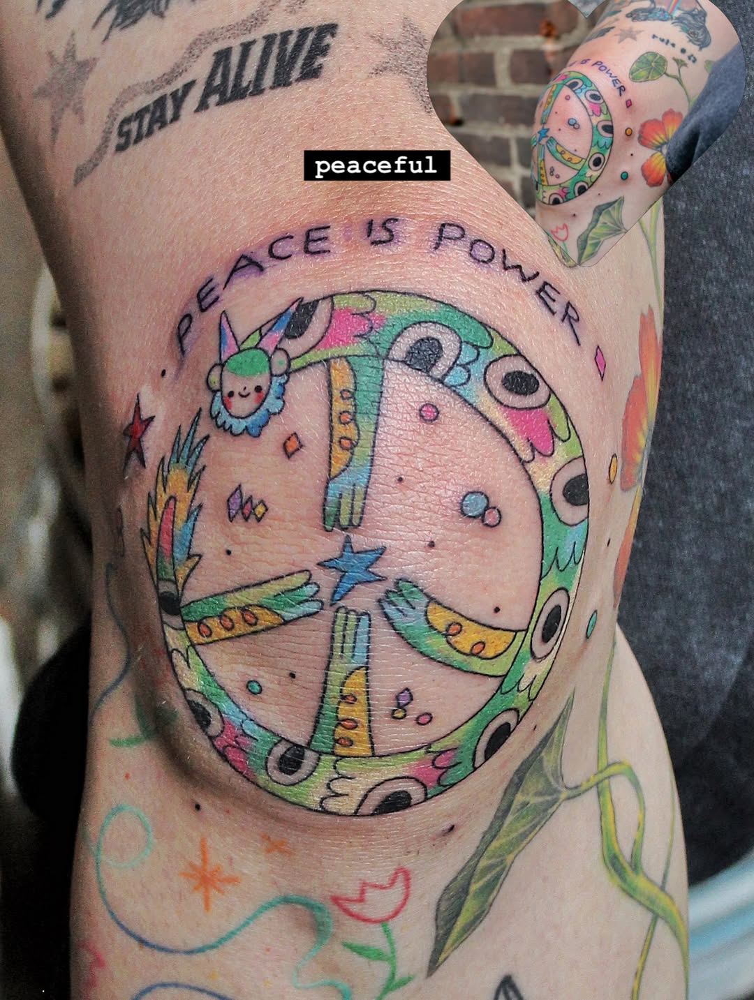 Tattoo by @youniseaweed — new_school, illustrative