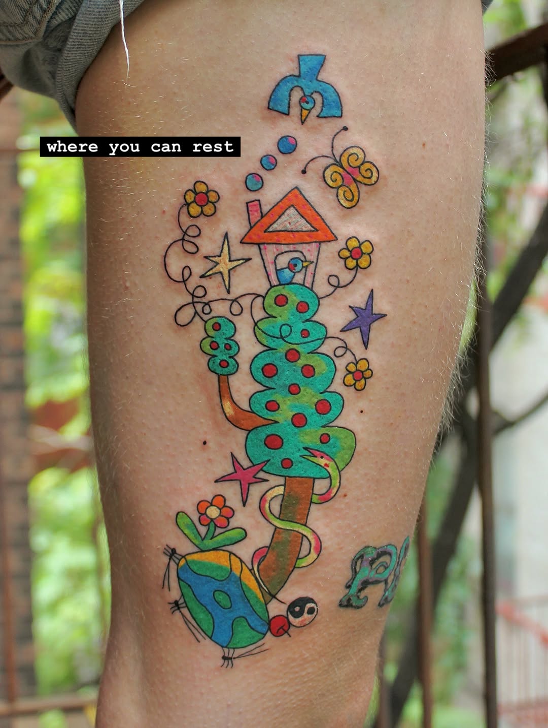 Tattoo by @youniseaweed — new_school, illustrative