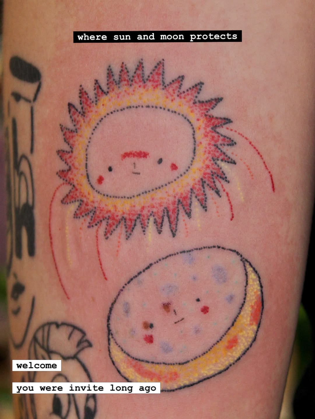 Tattoo by @youniseaweed — ignorant, dotwork
