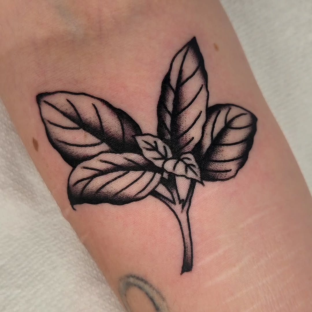 Tattoo by @iggy.tattoos — black_and_grey, dotwork