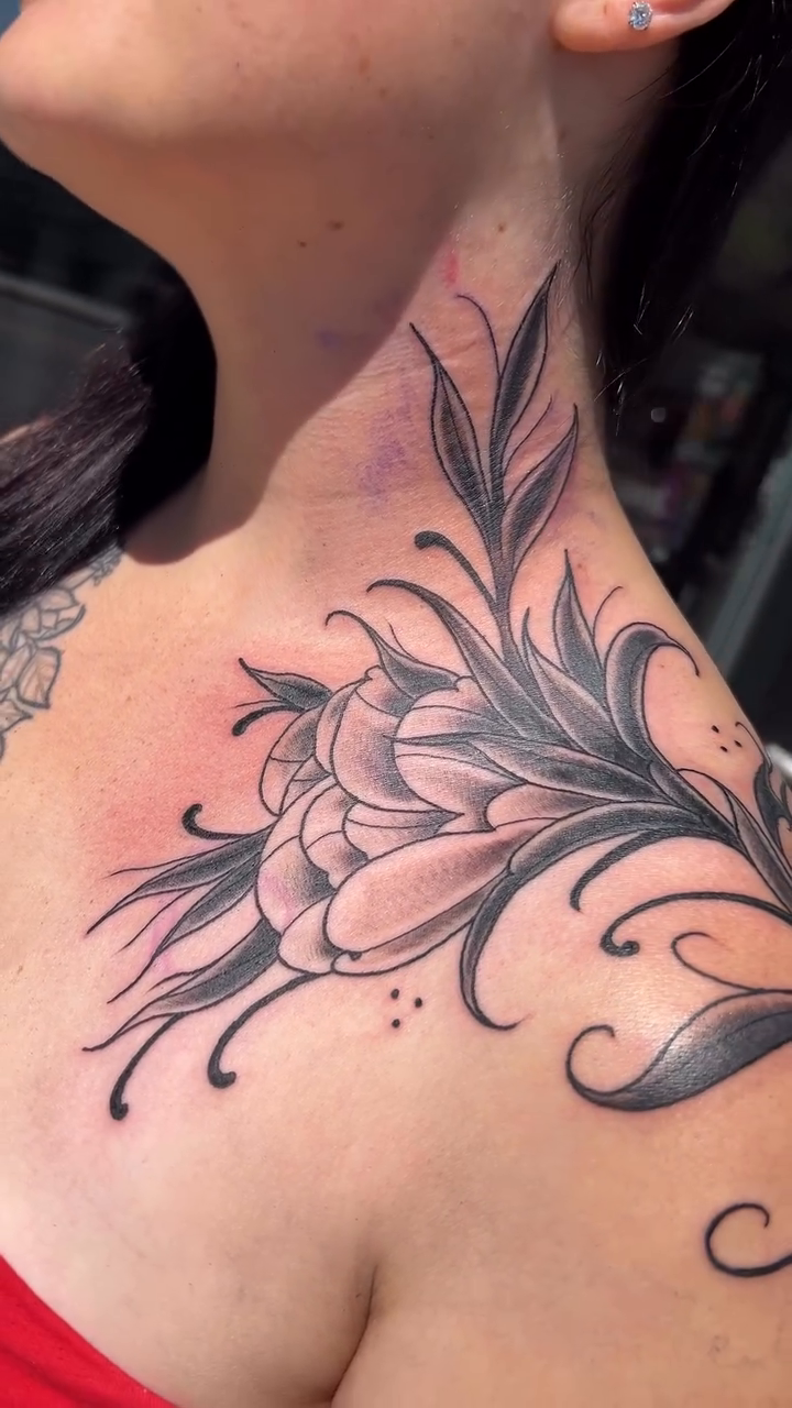 Tattoo by @artdoctortattoo โ fine_line, ornamental