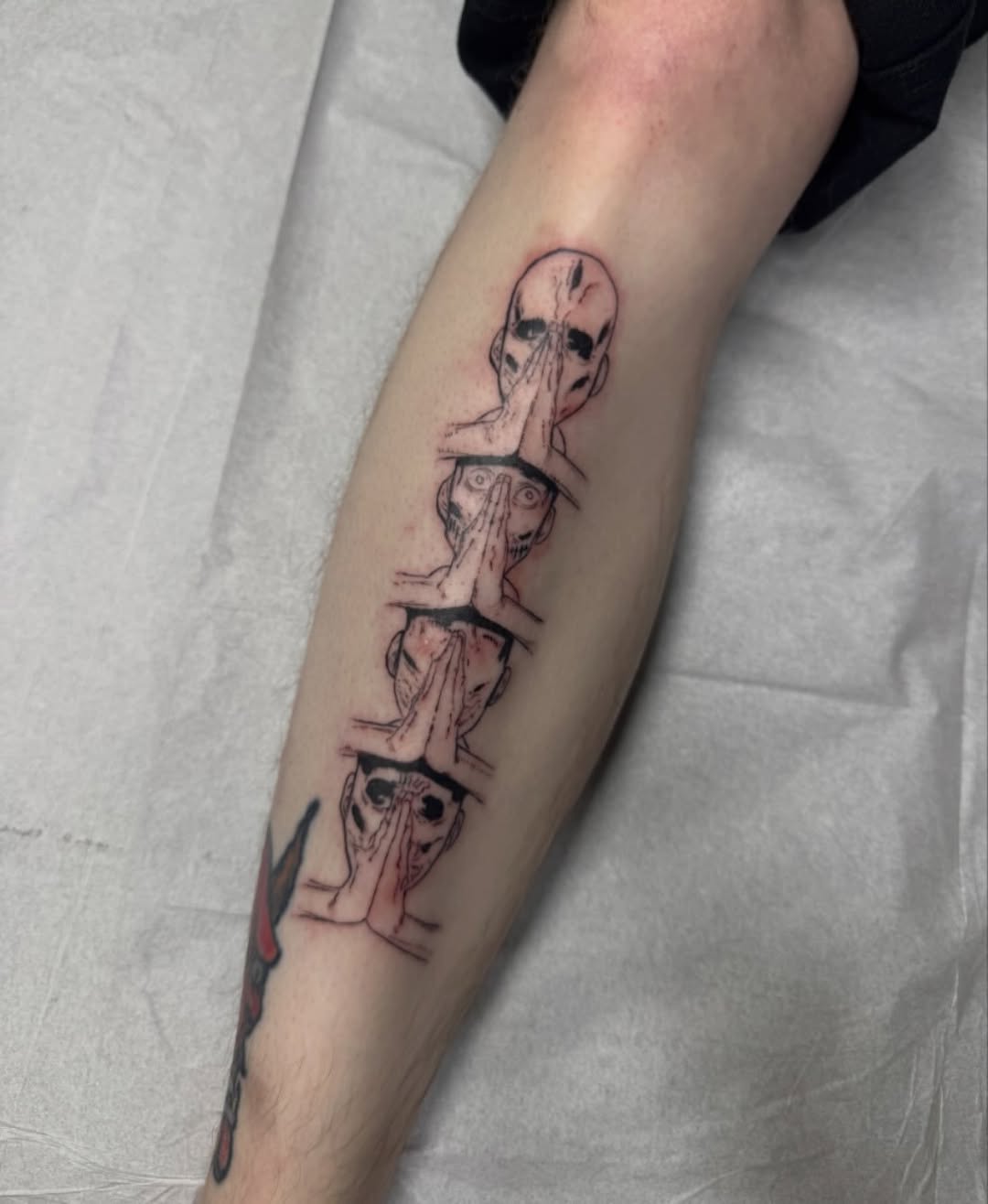 Tattoo by @neildoestattoos — illustrative, sketch