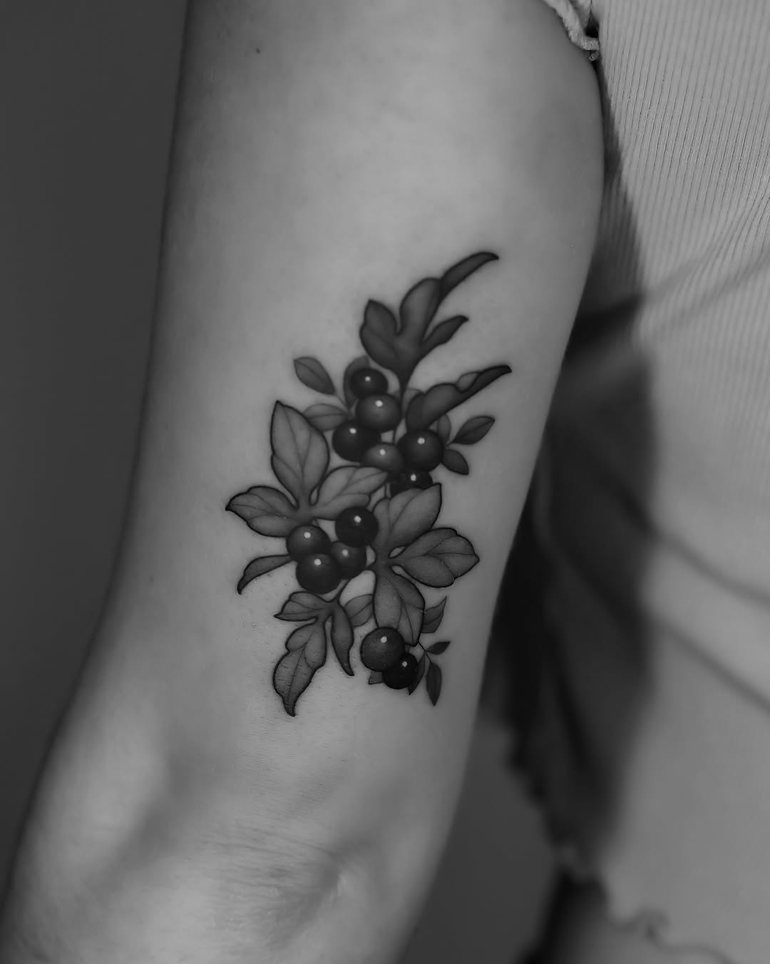 Tattoo by @jennaleeshaaktattoo — realism, black_and_grey