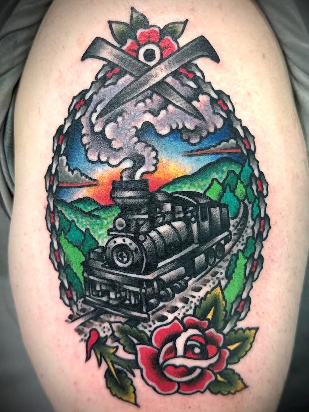 Tattoo by @christos_tattoos — american_traditional